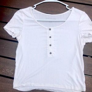 American Eagle white top